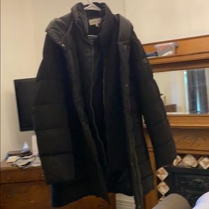 Black Calvin Klein Parka